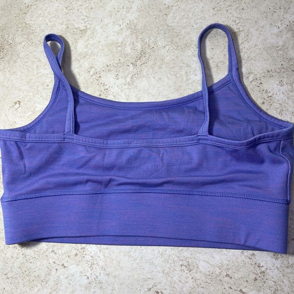 IVL Collective Women's Everyday Crop Sports Bra Periwinkle Purple Size 8‎ - Picture 2 of 3
